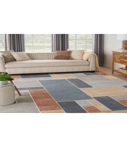 Nourison Home Astra Machine Washable ASW09 Multicolor 10 ft. X 14 ft. Area Rug