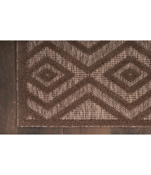 Nourison Versatile Brown NRV01 9 ft. X 12 ft. Rectangle Rug