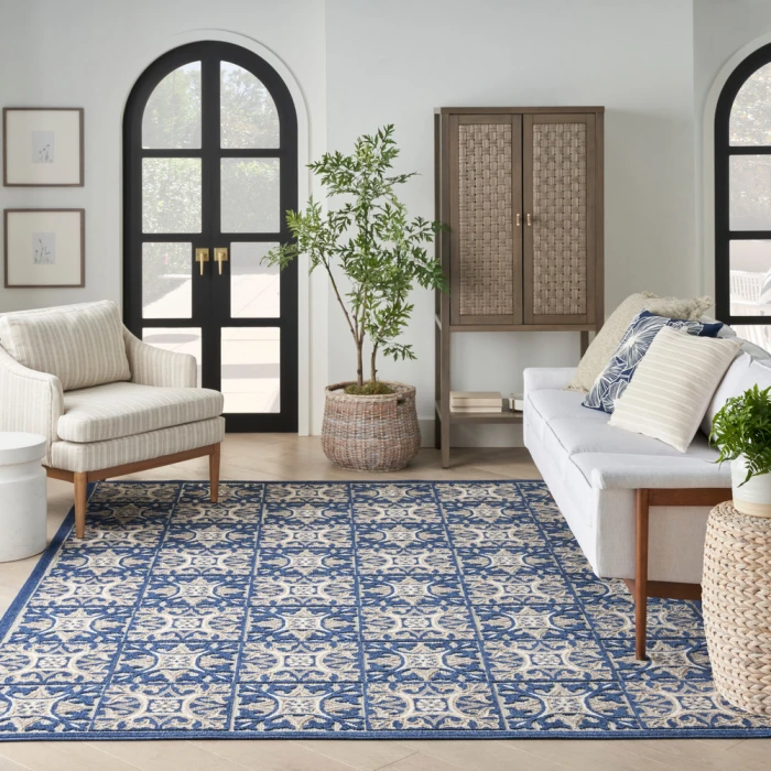Nourison Aloha Area Rug ALH34 Blue