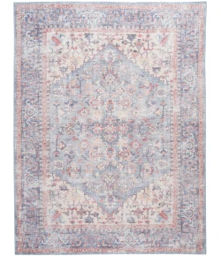 Nourison Home New Concept Washables SR104 Blue Multicolor 9 ft. 2 in. X 12 ft. Area Rug