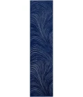 DKNY Central Park West Blue CEP02 2ft.2in. x 7ft.6 Rect. Rug