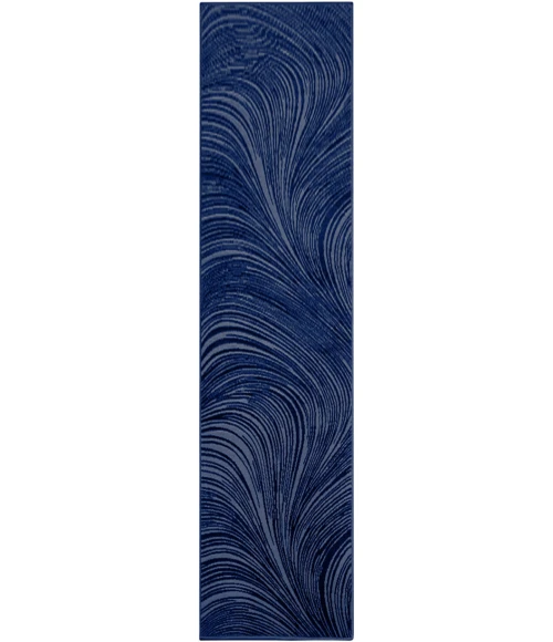 DKNY Central Park West Blue CEP02 2ft.2in. x 7ft.6 Rect. Rug