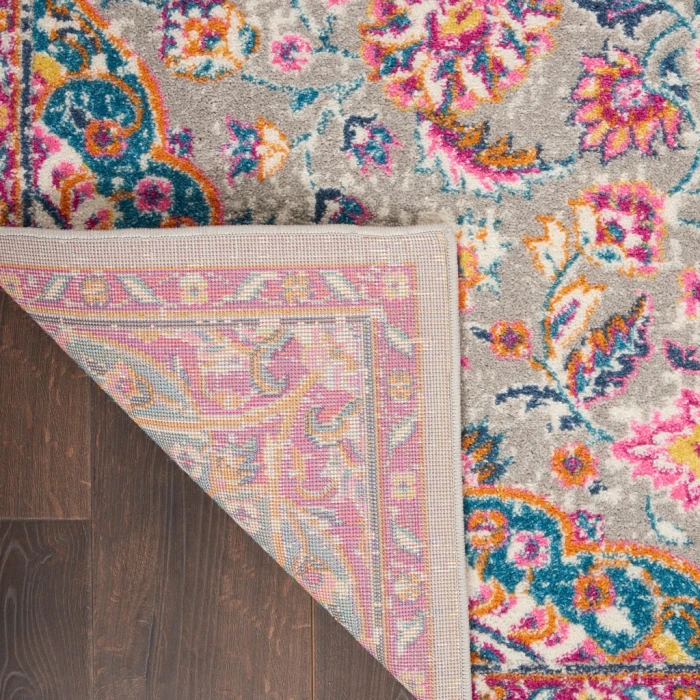 Nourison Passion Area Rug PSN22-Grey/Multi