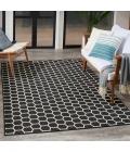 Nourison Twist Reversible Black TWS01 4 ft. X 6 ft. Rect. Rug