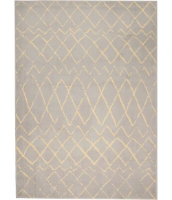 Nourison Home Grafix GRF04 Grey 5 ft. 3 in. X 7 ft. 3 in. Area Rug