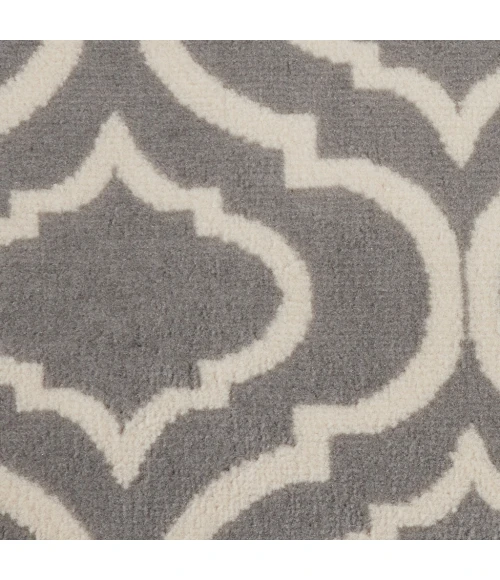 Nourison Jubilant Round Area Rug JUB19-Grey