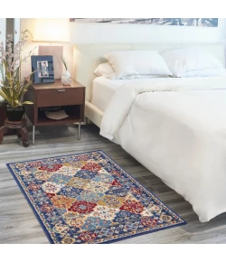 Nourison Home Grafix GRF31 Multicolor 3 ft. X 5 ft. Area Rug