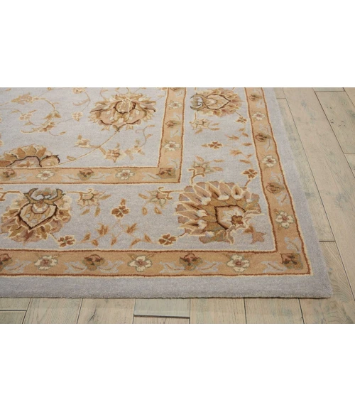 Nourison Home Heritage Hall Brown HE28 5ft.6in. x 8ft.6in. Rect. Rug