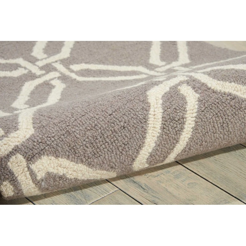 Nourison Home Linear Grey LIN08 2ft.3in. x 7ft.6in. Rect. Rug