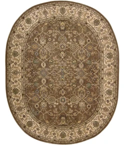Nourison Home Nourison 2000 2091 Mushroom 7 ft. 6 in. X 9 ft. 6 in. Oval Area Rug