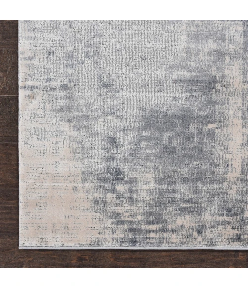 Nourison Rustic Textures Runner Area Rug RUS02-Blue/Ivory