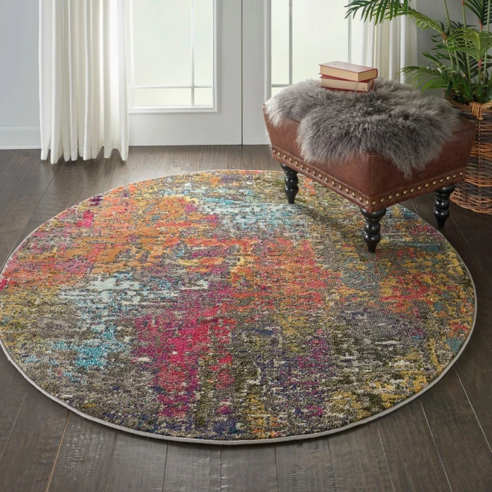 Nourison Celestial Area Rug CES14-Sunset