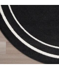 Nourison Nourison Essentials Area Rug NRE02 Black Ivory