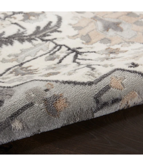 Nourison Elation Area Rug ETN09-Ivory Grey