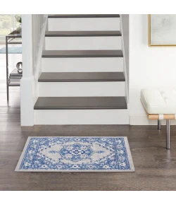 Nourison Home Whimsicle WHS03 Grey Blue 2 ft. X 3 ft. Area Rug