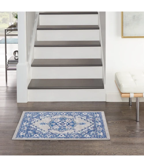 Nourison Whimsicle Area Rug WHS03-Grey Blue