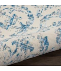 Nourison Jubilant Runner Area Rug JUB09-Ivory/Blue