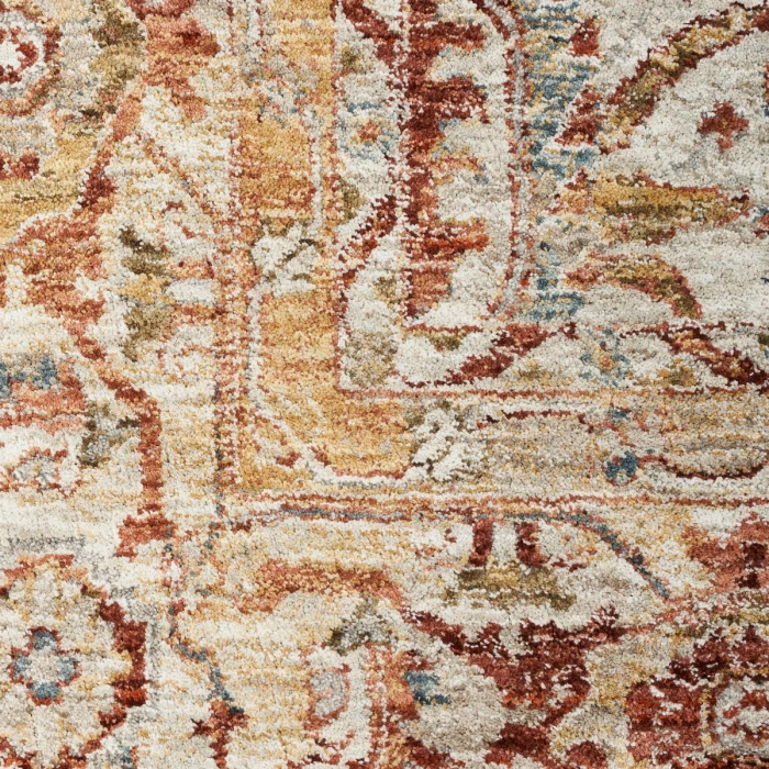 Nourison Sahar Rust SHR02 8 ft. X 10 ft. Rect. Rug