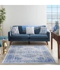 Nourison Whimsicle Area Rug WHS15-Ivory Navy