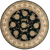 Nourison Home Nourison 2000 2022 Black 8 ft. Round Area Rug
