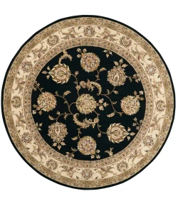 Nourison Home Nourison 2000 2022 Black 8 ft. Round Area Rug