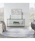 Nourison Whimsicle Area Rug WHS18-Grey Blue