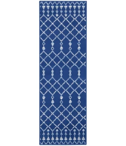 Nourison Home Whimsicle WHS02 Navy 2 ft. X 8 ft. Area Rug