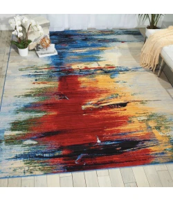 Nourison Home Chroma CRM05 Crimson Tide 8 ft. 6 in. X 11 ft. 6 in. Area Rug