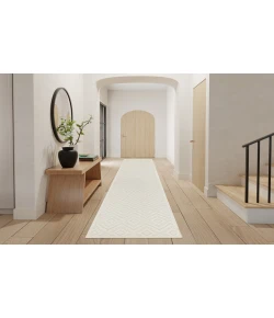 Nourison Home Versatile NRV01 Ivory White 2 ft. 2 in. X 10 ft. Area Rug