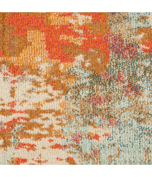 Nourison Celestial Area Rug CES13-Pink/Multicolor