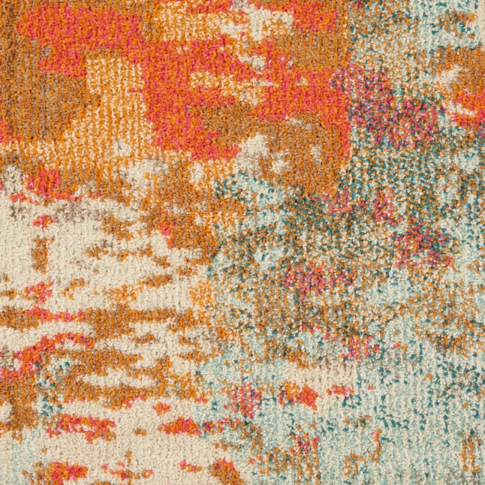 Nourison Celestial Area Rug CES13-Pink/Multicolor