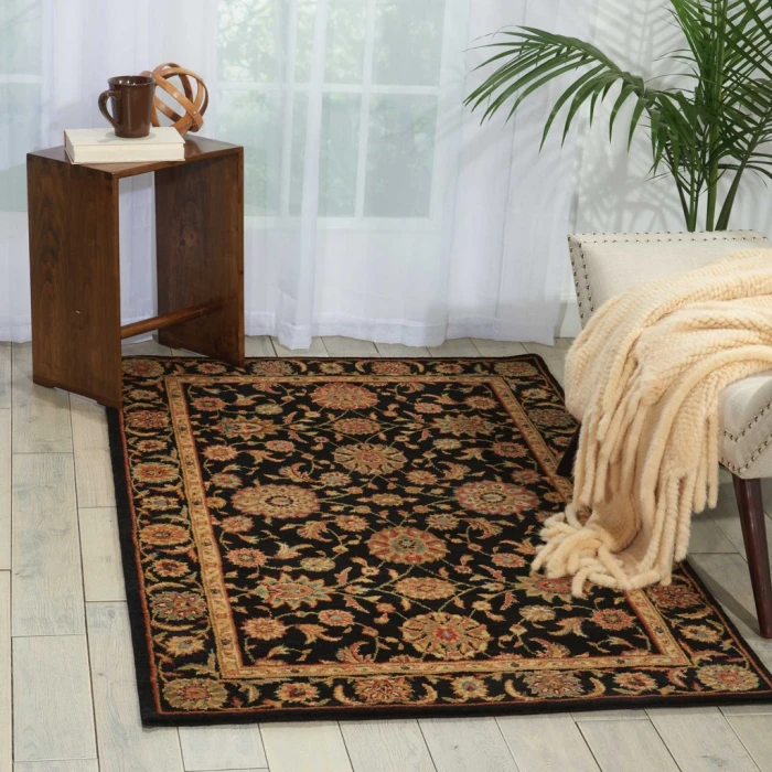 Nourison Living Treasures Runner Area Rug LI05-Black