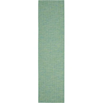 Nourison Positano Runner Area Rug POS01-Blue/Green