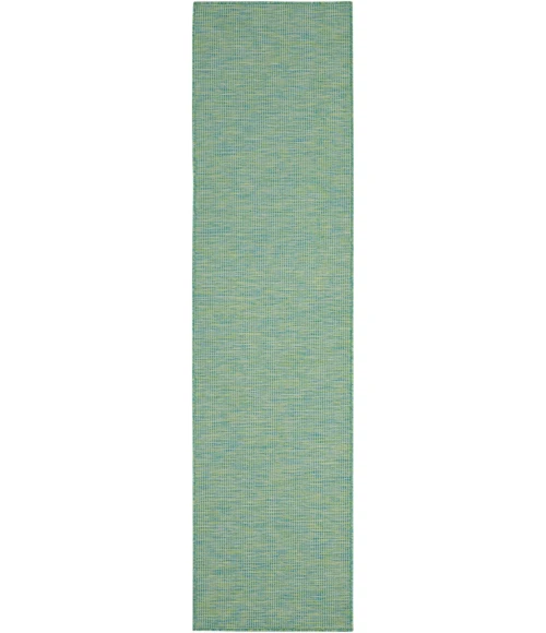 Nourison Positano Runner Area Rug POS01-Blue/Green