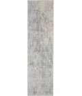 Nourison Rustic Textures Runner Area Rug RUS01-Ivory/Silver