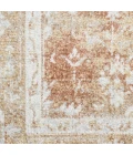 Nourison Astra Machine Washable Rust Multicolor ASW11 2 ft. 2 in. X 8 ft. Rect. Rug