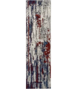 Nourison Home Maxell MAE15 Multicolor 2 ft. 2 in. X 7 ft. 6 in. Area Rug