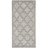 Nourison Home Easy Care NES01 Silver Grey 2 ft. X 4 ft. Area Rug