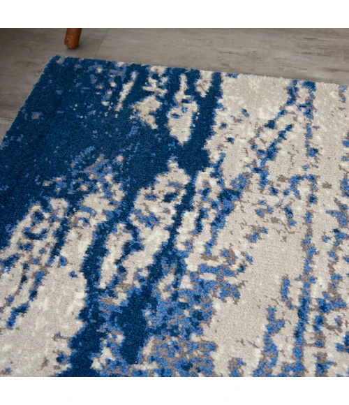 Nourison Twilight Area Rug TWI29 Ivory Blue