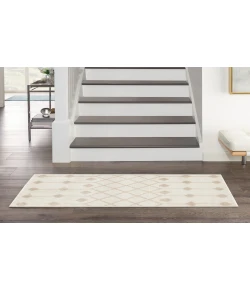 Nourison Home Grafix GRF37 Ivory Beige 2 ft. X 4 ft. Area Rug