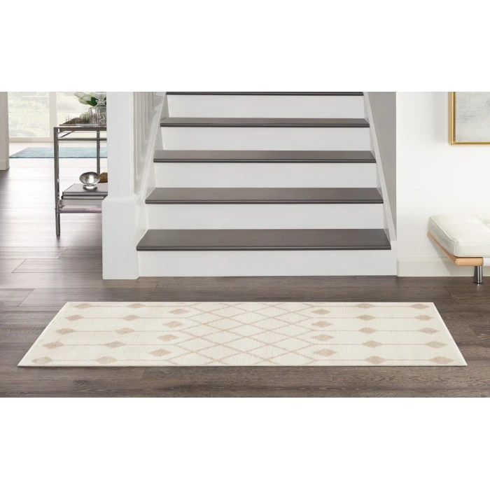 Nourison Grafix Ivory Beige GRF37 2 ft. X 4 ft. Rectangle Rug