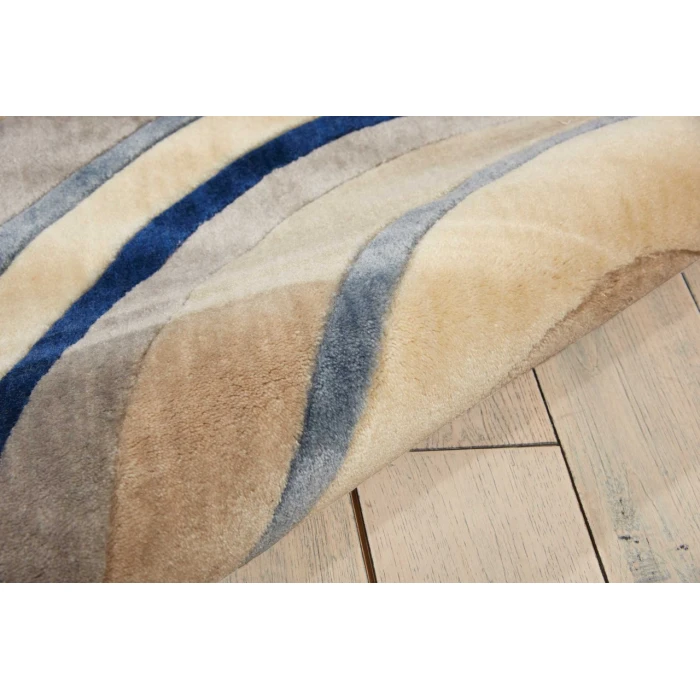Nourison Somerset Area Rug ST81-Ivory/Blue