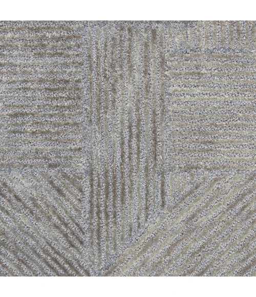 Michael Amini Ma30 Star Area Rug SMR01 Slate 4' x 6'