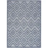 Nourison Home Versatile NRV01 Denim Blue 5 ft. X 7 ft. Area Rug