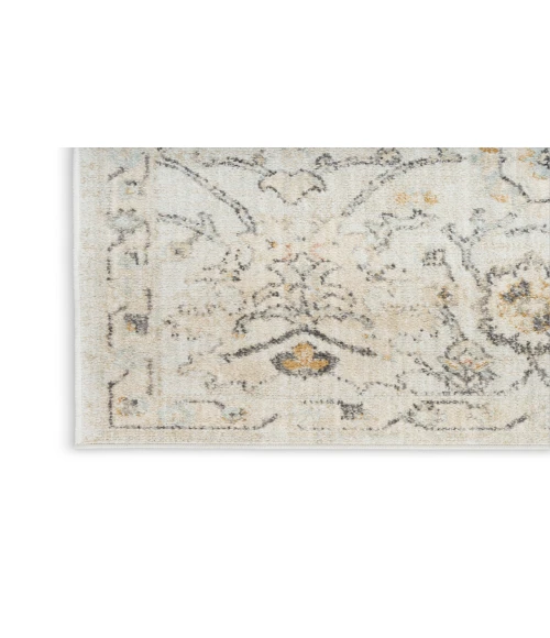 Nourison Oushak Home Grey OUS01 2 ft. 3 in. X 7 ft. 6 in. Rectangle Rug