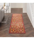 Nourison Allur Area Rug ALR03-Red Multicolor