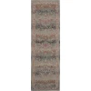 Nourison Home Vintage Kashan VKA01 Grey 2 ft. 4 in. X 8 ft. Area Rug