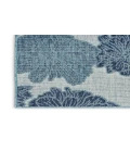 Nourison Garden Oasis Blue GOA04 8 ft. X 10 ft. Rectangle Rug