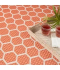Nourison Twist Reversible Coral TWS01 9 ft. X 12 ft. Rect. Rug
