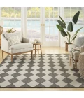 Nourison Positano Charcoal POS04 10ft. x 14ft. Rect. Rug